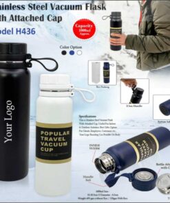 Stainless Steel Vacuum Flask Attched Cap