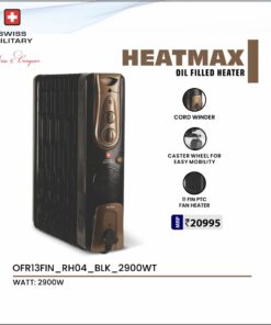 Swiss Military Heatmax Oil Filled Heater