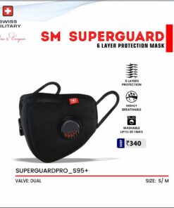 Swiss Military SM Superguard 6 Layer Protection Mask