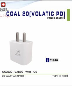 Swiss Military Coal 20 - Volatic Pd - Power Adapter
