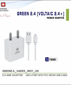 Swiss Military Green 2.4 - Voltaic 2.4 Plus - Power Adapter