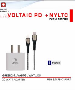 Swiss Military Voltaic PD+NYLTC Power Adapter