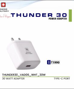 Swiss Military Thunder 30 Power Adapter