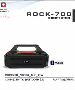 Swiss Military Rock-700 Bluetooth Speaker