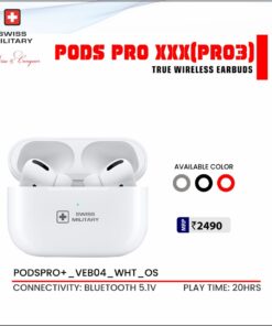 Swiss Military Pods Pro Plus True Wireless Earbuds