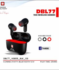 Swiss Military Dbl77 True Wireless Earbuds