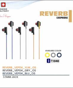 Swiss Military Reverb Earphone