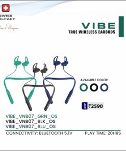 Swiss Military Vibe True Wireless BT Neckband