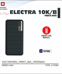 Swiss Military Electra 10K/B Power Bank