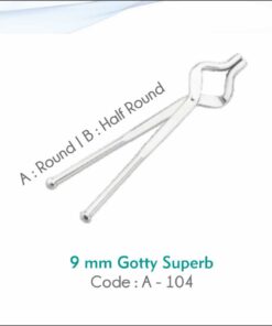 Pincer- 9mm Gotty Superb Half Round