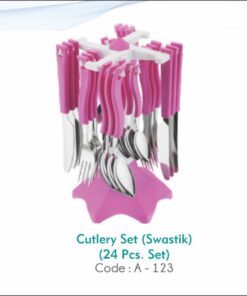 Cutlery Set - 24 Pcs (Swastic)