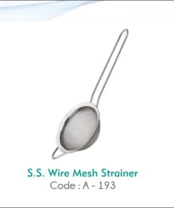 S.S Wire Mesh Strainer