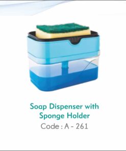 Soap Dispenser With Sponge Holder