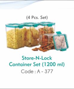 Store 'N' Lock Conatiner 1200 ML 4 PCS PACK