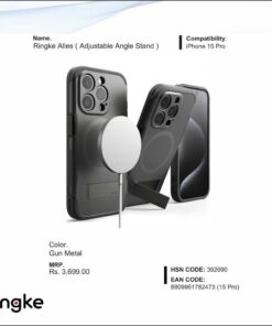 Ringke Alles Gun Metal For Iphone 15 Pro