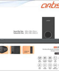 Artis Bluetooth Sound Bar Speaker