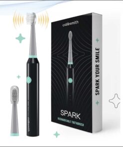 CareSmith Spark Rechargeable Black Electric Toothbrushes