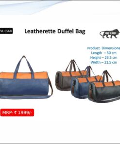 Pack1 Leatherette Duffle Bag