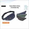 Pack1 Fanny Waist Unisex Crossbody Bag
