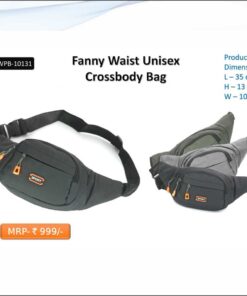 Pack1 Fanny Waist Unisex Crossbody Bag