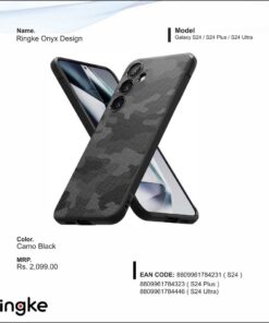 Ringke Onyx Camo Black - S24