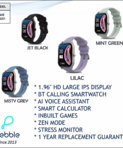 Pebble Wave BT Calling Smart Watch