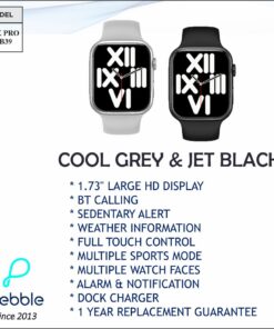 Pebble Rise BT Calling Smart Watch