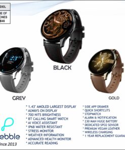 Pebble Game of Thrones BT Calling Smart Watch