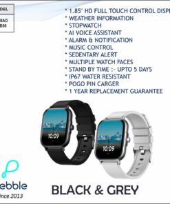 Pebble Nomad BT Calling Smart Watch