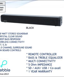 Pebble Arena - 5 Sound Bar