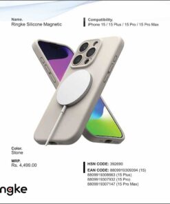 Ringke Silicone Magnetic Stone For Iphone 15