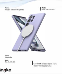Ringke Silicone Magnetic Lavender - S24 & S24 Ultra