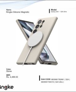 Ringke Silicone Magnetic Stone - S24 & S24 Ultra