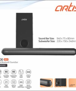 Artis Bluetooth Sound Bar Speaker