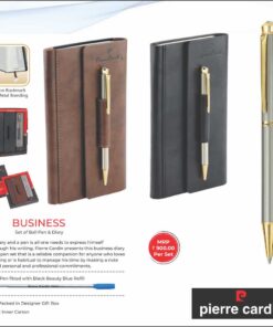 Pierre Cardin Business Set Of Ball Pen & Diary