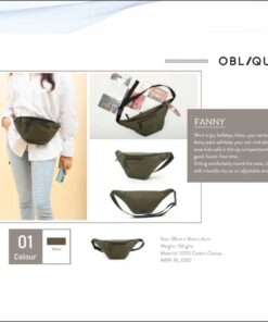 Oblique Fanny Waist Pouch