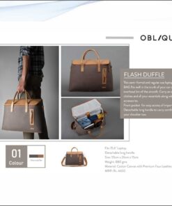 Oblique Flash Duffle Bag