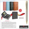 Pierre Cardin Notes Set Of Notebook Organizer & Royale Ball Pen