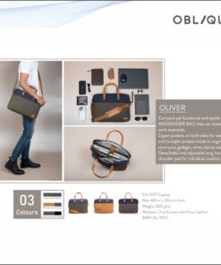 Oblique Oliver Laptop Sling Bag
