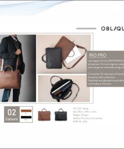 Oblique Rio Pro Laptop Sling Bag