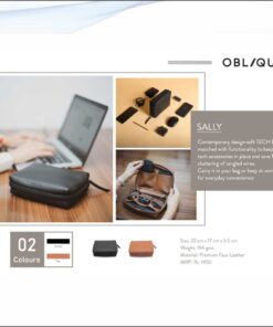 Oblique Sally Tech Pouch