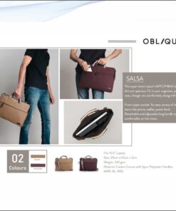 Oblique Salsa Laptop Sling Bag