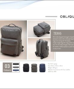 Oblique Texas Laptop Backpack