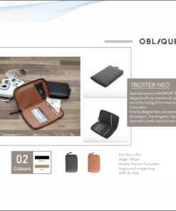 Oblique Trotter Neo Passport Pouch