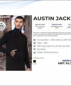 Jack and Jones Austin Jacket - Black