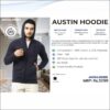 Jack and Jones Austin Hoodie - Navy Blue