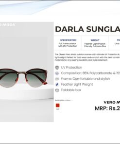 Vero Moda Darla Sunglass - Red