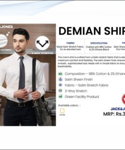 Jack and Jones Demian Shirt- White