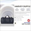 Jack and Jones Harvey Duffle Bag - Black