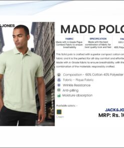 Jack and Jones Madd Polo Tshirt - Green